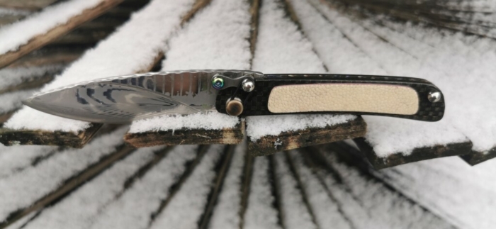 Couteau pliant modèle "Le B du bassin"