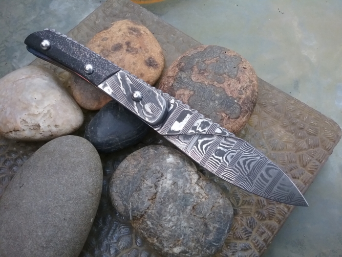 Couteau pliant modèle "Le B du bassin"